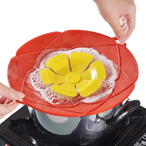 altCookingHub Silicone Spill Stopper Lid Cover Set - Food Grade, BPA Free, Heat Resistant Boil Over Safe-Guard Pot Cover Fits up to 10" Pots & Pans