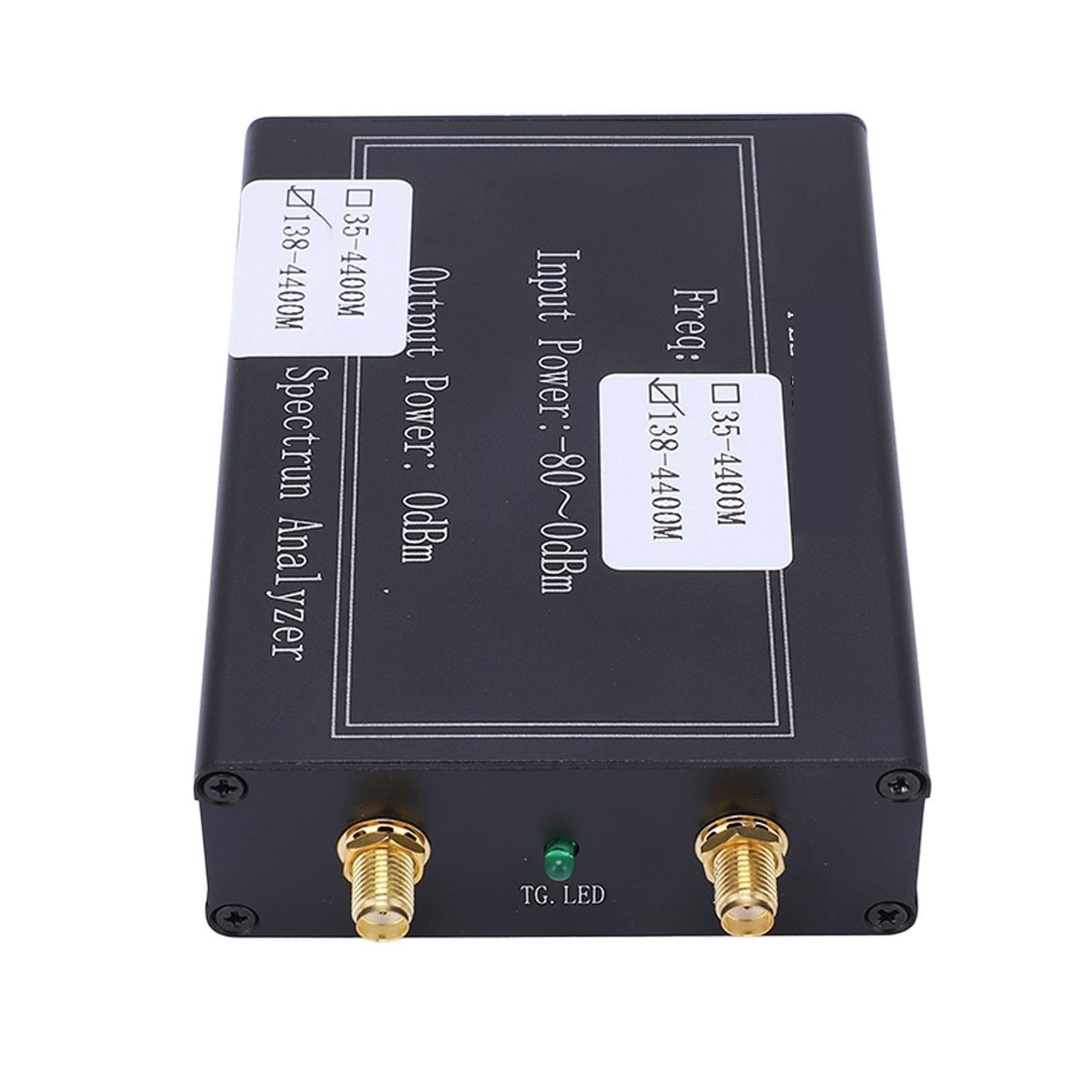 Spectrum Analyzer, Frequenz-Analysator, einfache Bedienung ohne Tasten, 4 Betriebsmodi