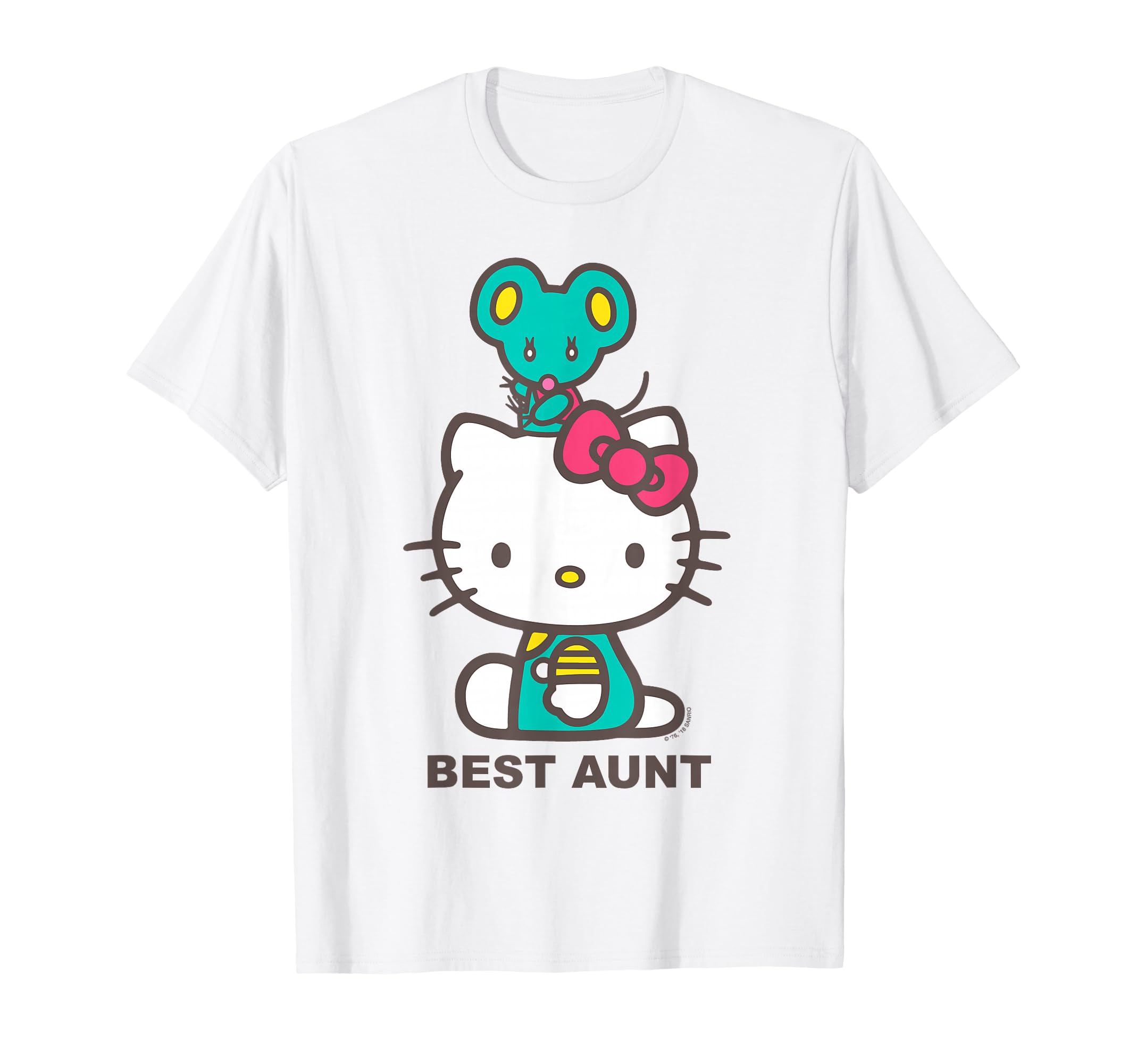 Hello Kitty Best Aunt Tee Shirt T-Shirt