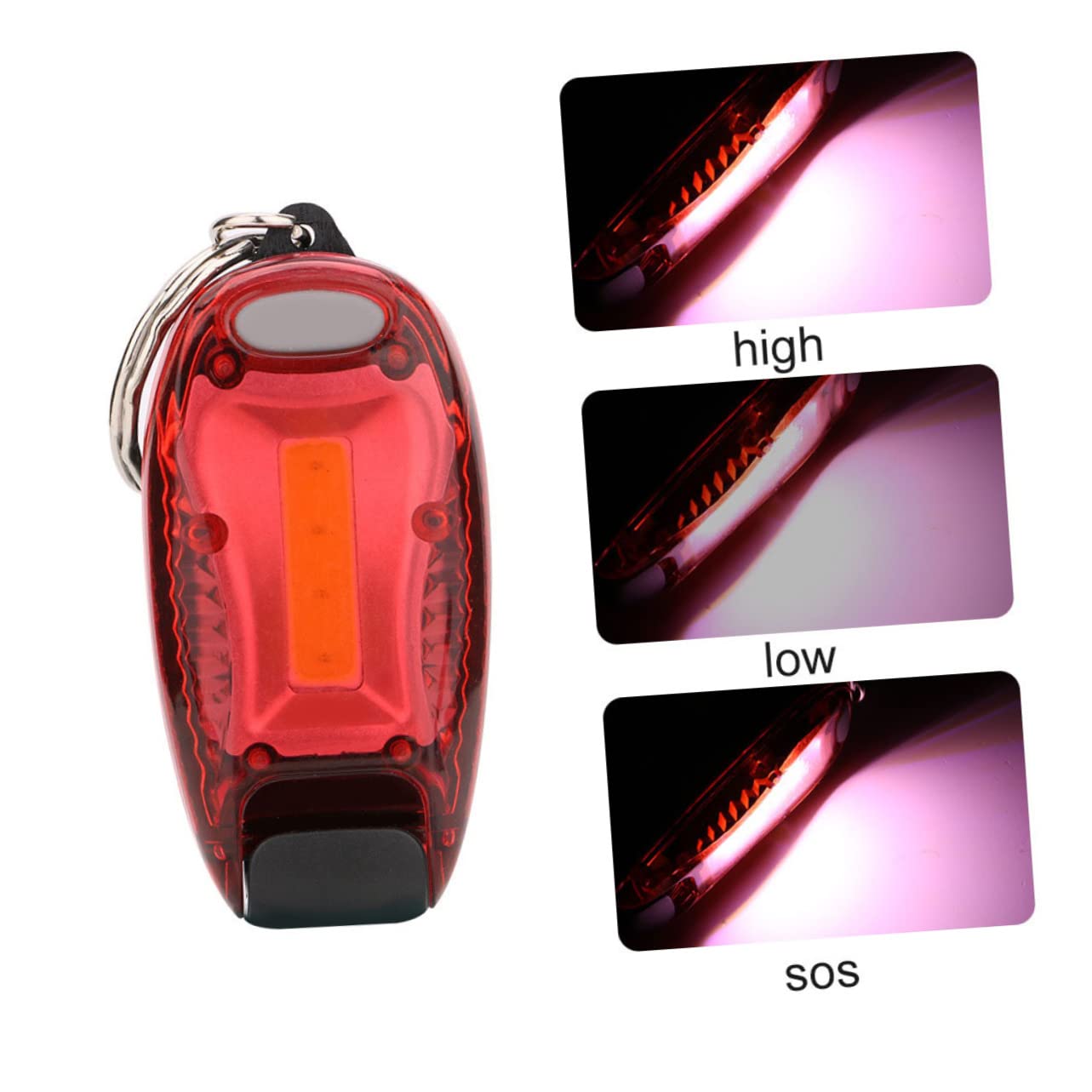 SUPVOX Lumière De À Veilleuses Bike Light Rain Lamp Stylo Bar Lustre LED Lampe De Sécurité pour Vélo Lampe De Sécurité en Cours D'exécution Abdos