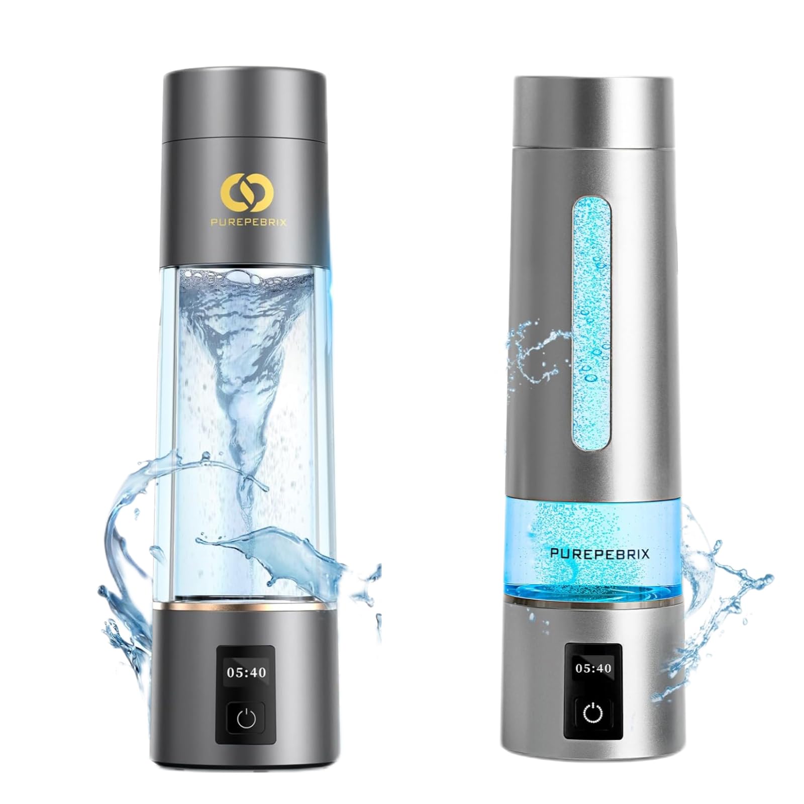 Hydrogen Water Bottle Twin Pack