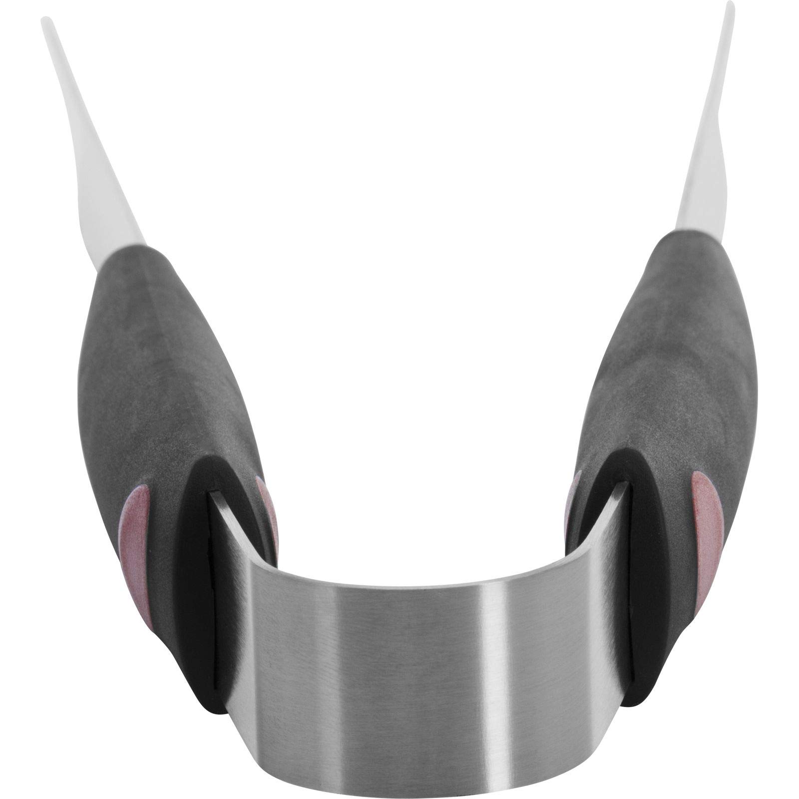 Westmark Grill-/Bratenzange, Länge: 40 cm, Rostfreier Edelstahl/Kunststoff, Farbe: Silber/Schwarz/Rot, 15052280, 40 x 6 x 3 cm