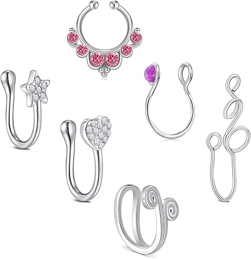 Kakonia Fake Septum Ring - Clip On Nasenpiercing Ohne Stechen