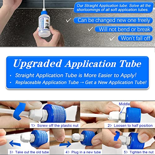 Sekoday 100% Silicone Treadmill Belt Lubricant/Lube Kit - 8.4 Oz/Performance With 2 Application Tubes And 2 Precision Tip Caps To Controlled Flow - No Odor & No Propellants - Easy To Apply… #TOP4