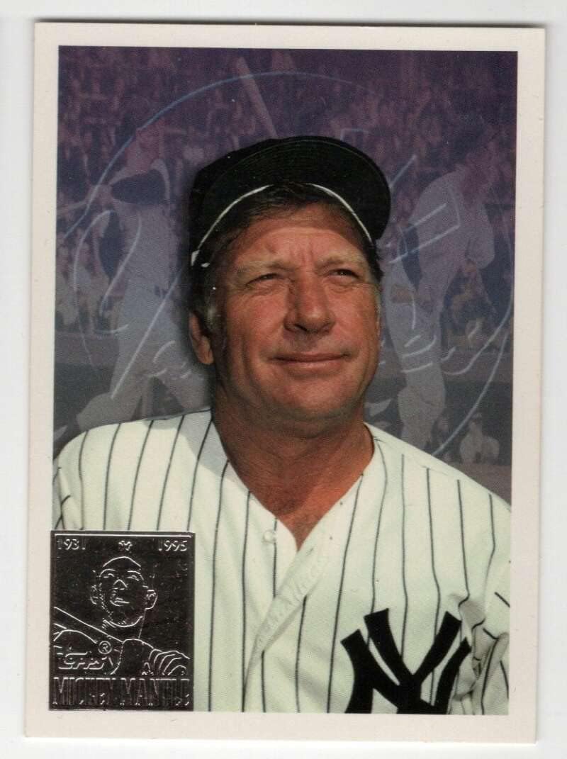 MICKEY MANTLE 1996 Topps Mantle Inserts #7 NM-NM+ MLB Baseball Yankees 1957 Topps