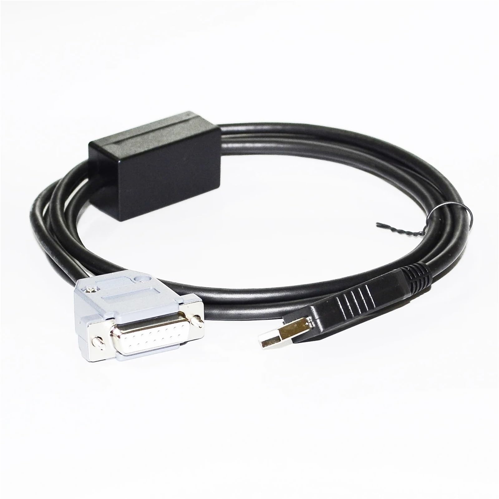 Câble de Communication série convertisseur USB vers DB15 Femelle 15 Broches FT232RL for Pompe à seringue PSD(3 Metre,RS485 Signal)