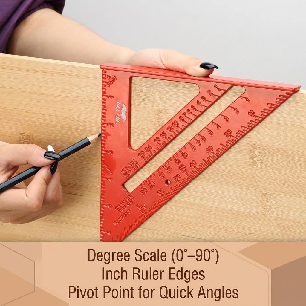 Mr. Pen Carpenter Square Set - 2 Pack -5