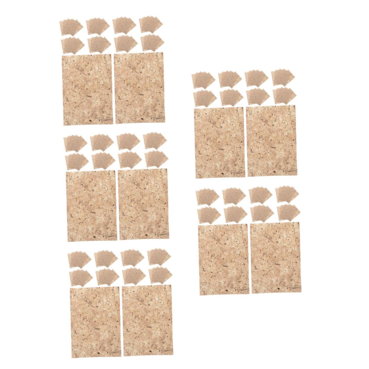 250 Pièces Papier de Calligraphie Sumi Vintage Résistant à Lhumidité pour Peinture et Dessin Artistique Rouleau de Papier de Riz Traditionnel Adapté Aux Débutants Étudiants et