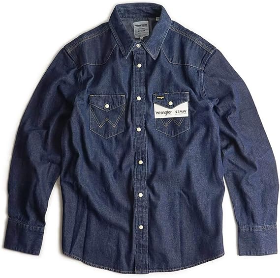 Amazon Wrangler ラングラー Wrangler Icons 27mw メンズ デニムシャツ ニュー Xxl シャツ 通販
