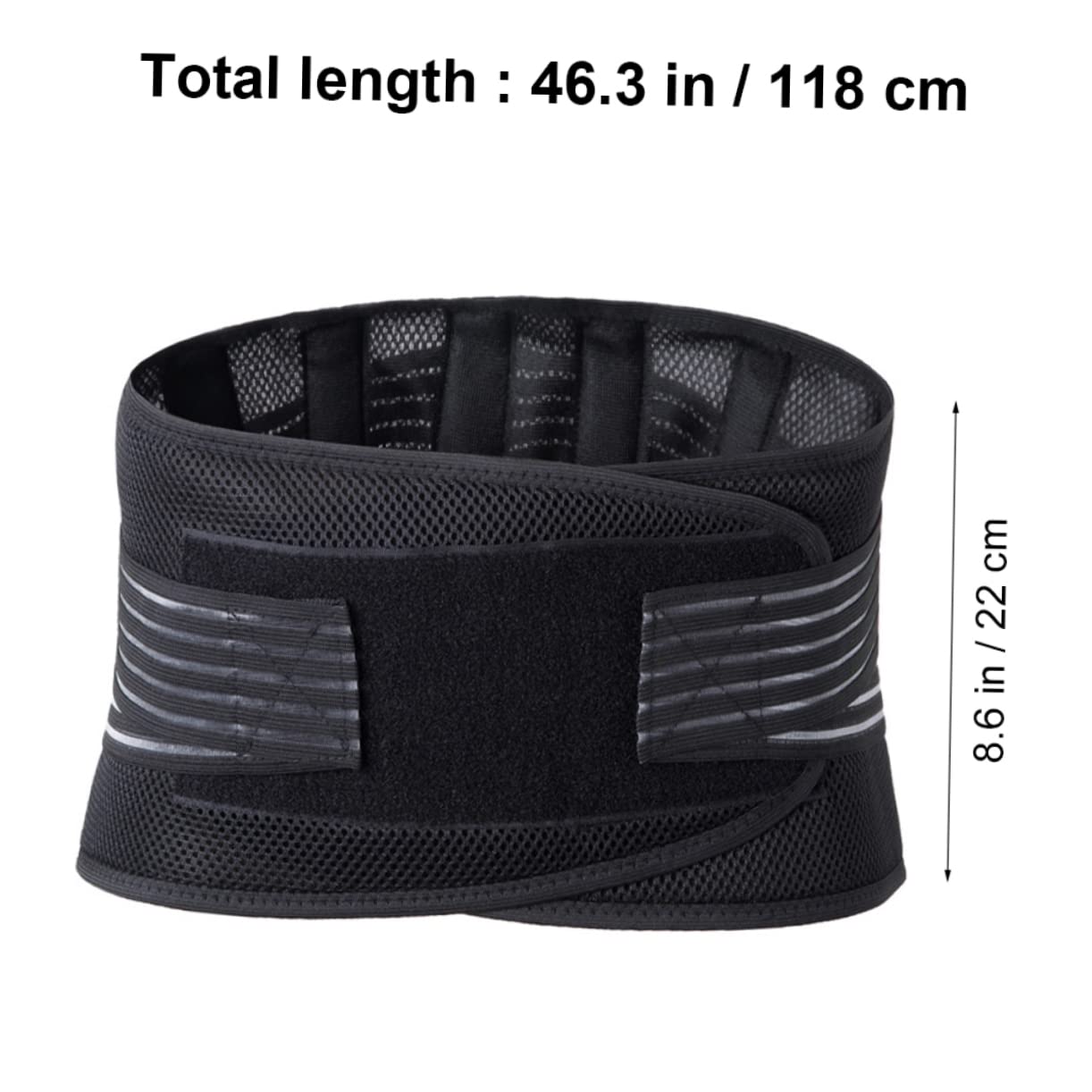 DECOMELODY Sports Waist Support Belt for Running Breathable Lumbar Brace Durable Fitness Accessory for Abdomen Protection for Workouts and Outdoor Activities