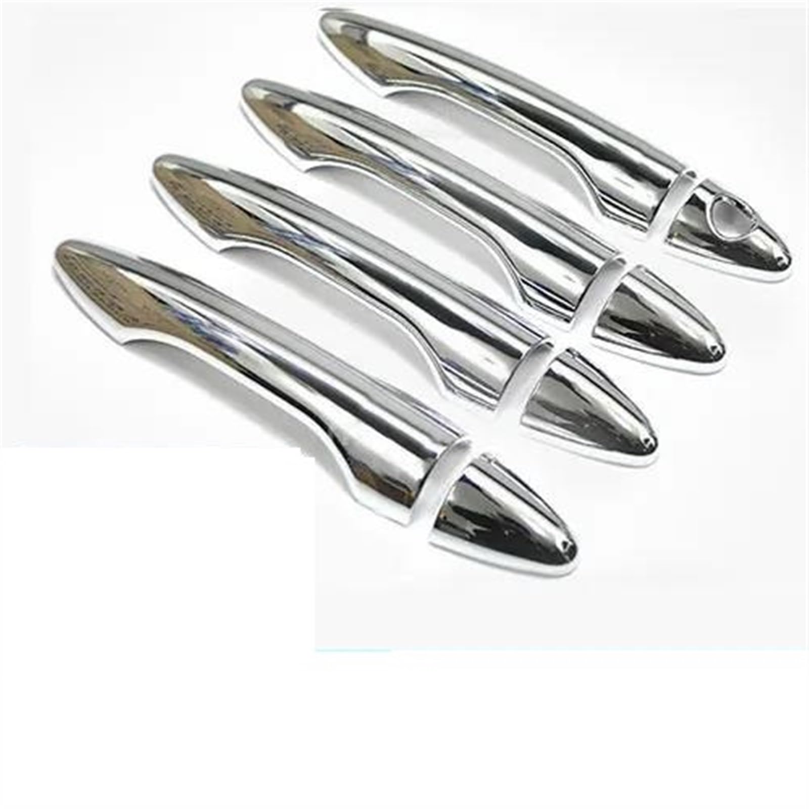 Kjhopy D Car Exterior Cover Side Oor Handle Protector Chrome Scratch Protection For Hyundai For Elantra 2011-2016 Exterior Oor Handle(D)