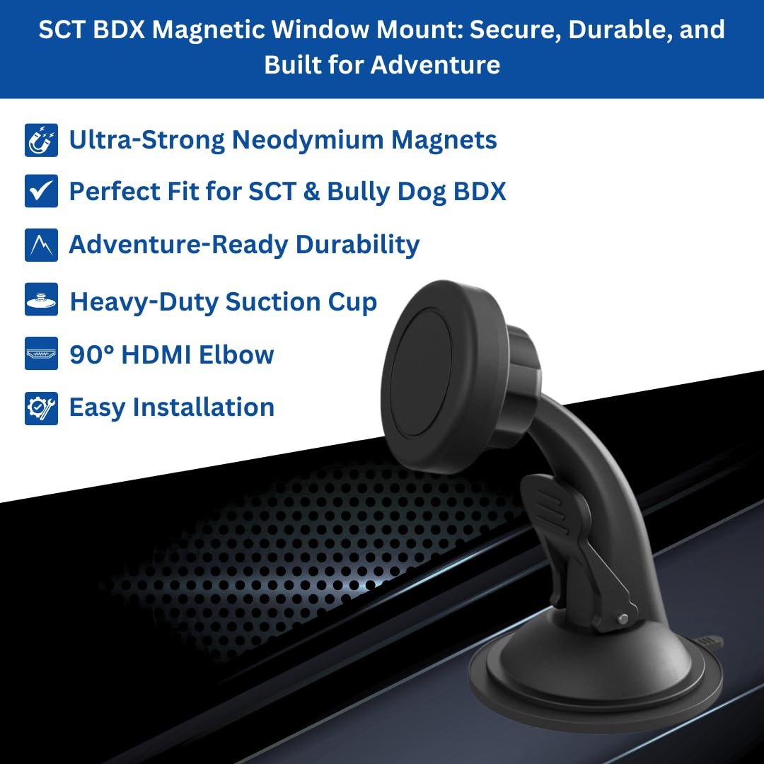 SCT Performance - 30490 -BDX Magnetic Window Mount