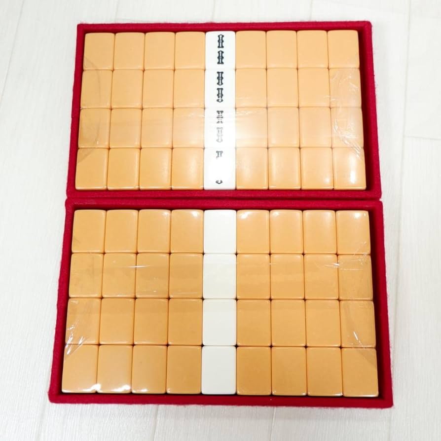 Amazon | 貴重 藝夢堂 GD 高級麻雀牌 ジャンボ牌 月印 | 麻雀