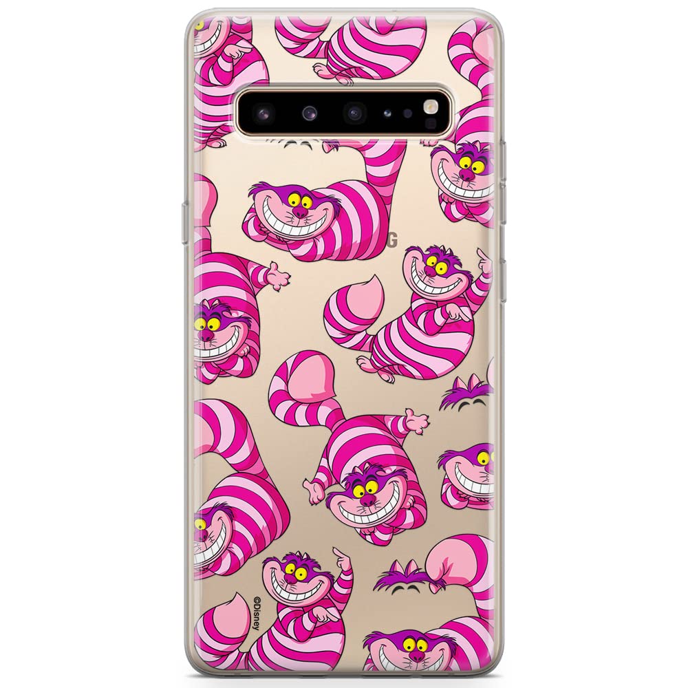 ERT GROUP mobile phone case for Samsung S10 5G original and officially Licensed Disney pattern Alice and Friends 004 optimally adapted to the shape of the mobile phone, partially transparent