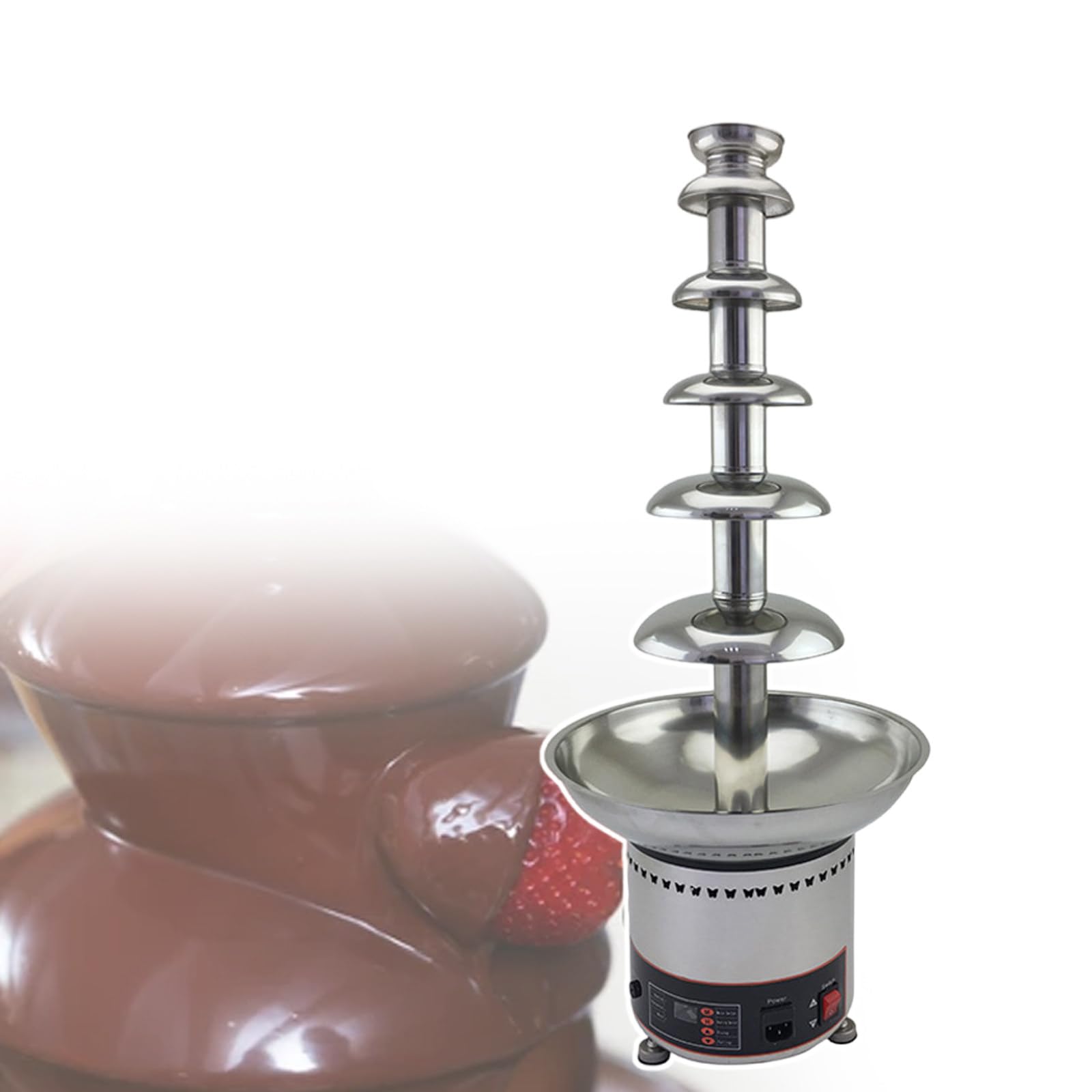 Amazon.com: Chocolate Fondue Fountain For Party, Waterless
