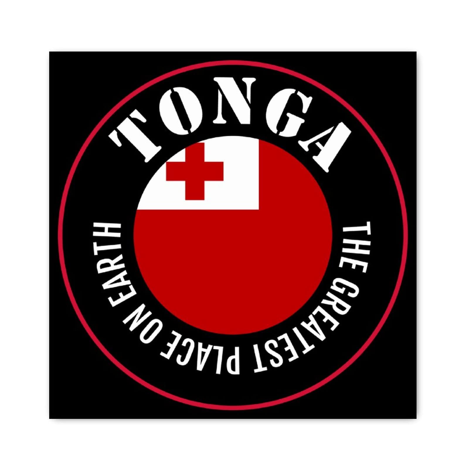 Panneau mural bois drapeau Tonga pour sublimer un mur vide - 6
