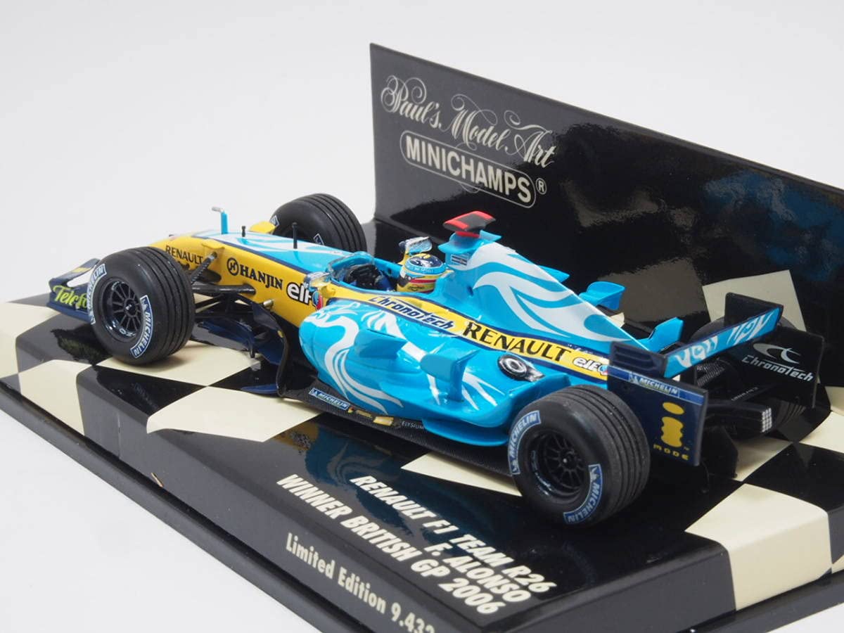 PMA1/43F.アロンソルノーR26 ミシュラン別注品 Speecial Limited Edition 960pcs タバコ仕様 ミシュラン別注 1⁄43 ルノー R26 アロンソ 2006 RENAULT F1