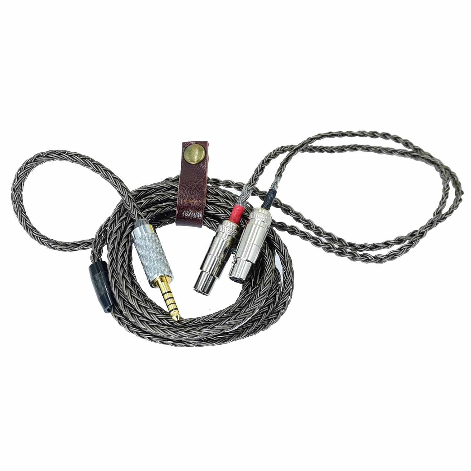 Arklove 4.4mm 4.4 to Balanced Earphone Headphone Upgrade Cable Silver Plated for Audeze Classic LCD 3 LCD-2 LCD2 LCD-4 4c 4z xc 2c 5 mx4 CRBN (13ft, Black)