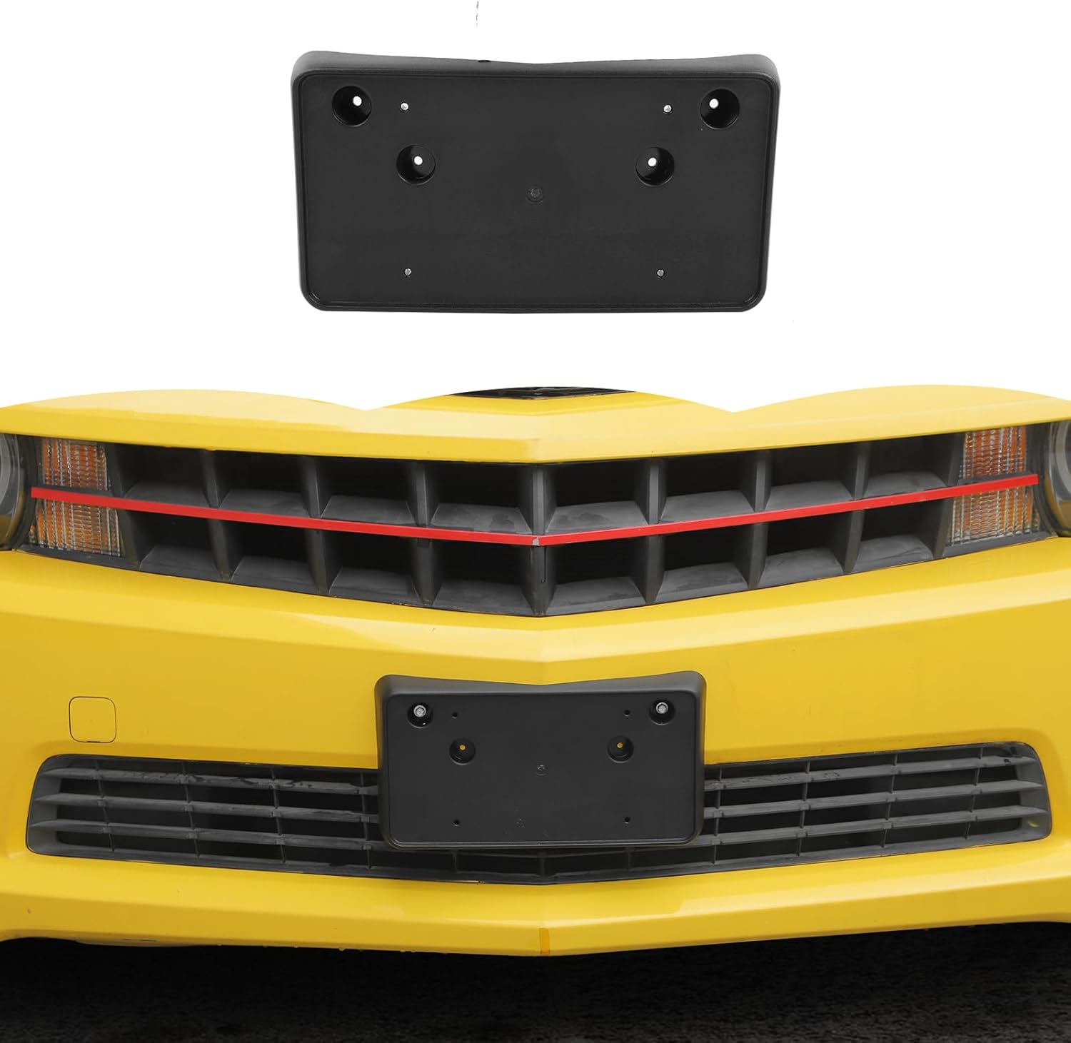 RT-TCZ License Plate Holder Front License Plate Frame Mount Bracket Accessories for Chevy Camaro 2010-2015