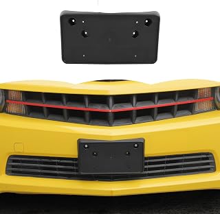 RT-TCZ License Plate Holder Front License Plate Frame Mount Bracket Accessories for Chevy Camaro 2010-2015