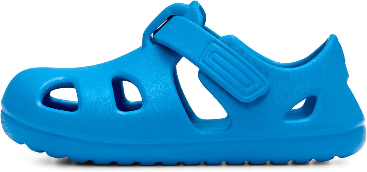 Ten Little Splash Sandals for Toddlers, Kids & Baby - APMA-Approved, Closed Toe, Adjustable Toddler Sandals for Boys & Girls - Flexible EVA, Lightweight, Quick Drying Water Shoes for Kids