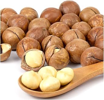 Kokkaen Macadamia Nuts with Shells, 21.3 oz 600 g 2 Bags of 10.6 oz 300 g x 2 Bags, Opener Included, Roast, No Salt, Super Nuts with Thick Flavor Like Butter, Snacks, Food