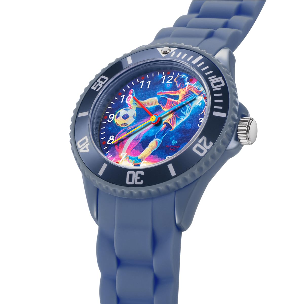 Alienwork Kids Orologio Bambini Ragazzi Ragazze Tempo di Apprendimento Impermeabile 5 ATM