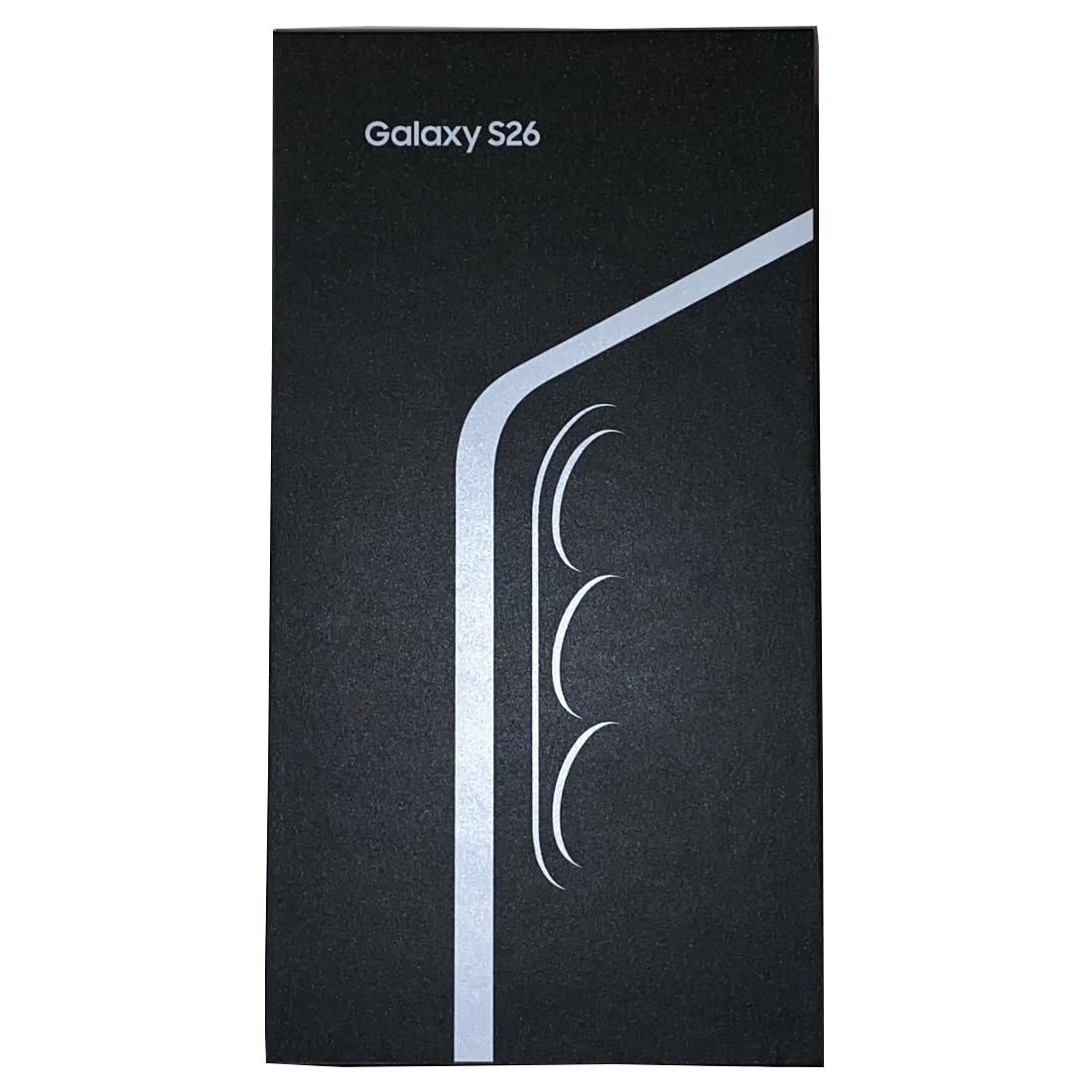 Samsung Galaxy S26 5G (​​​UK​ Version)​ SM-S942B​ 256GB ​Storage 12GB RAM​ Android 16​ Factory Unlocked ​Smartphone​​ (Black)
