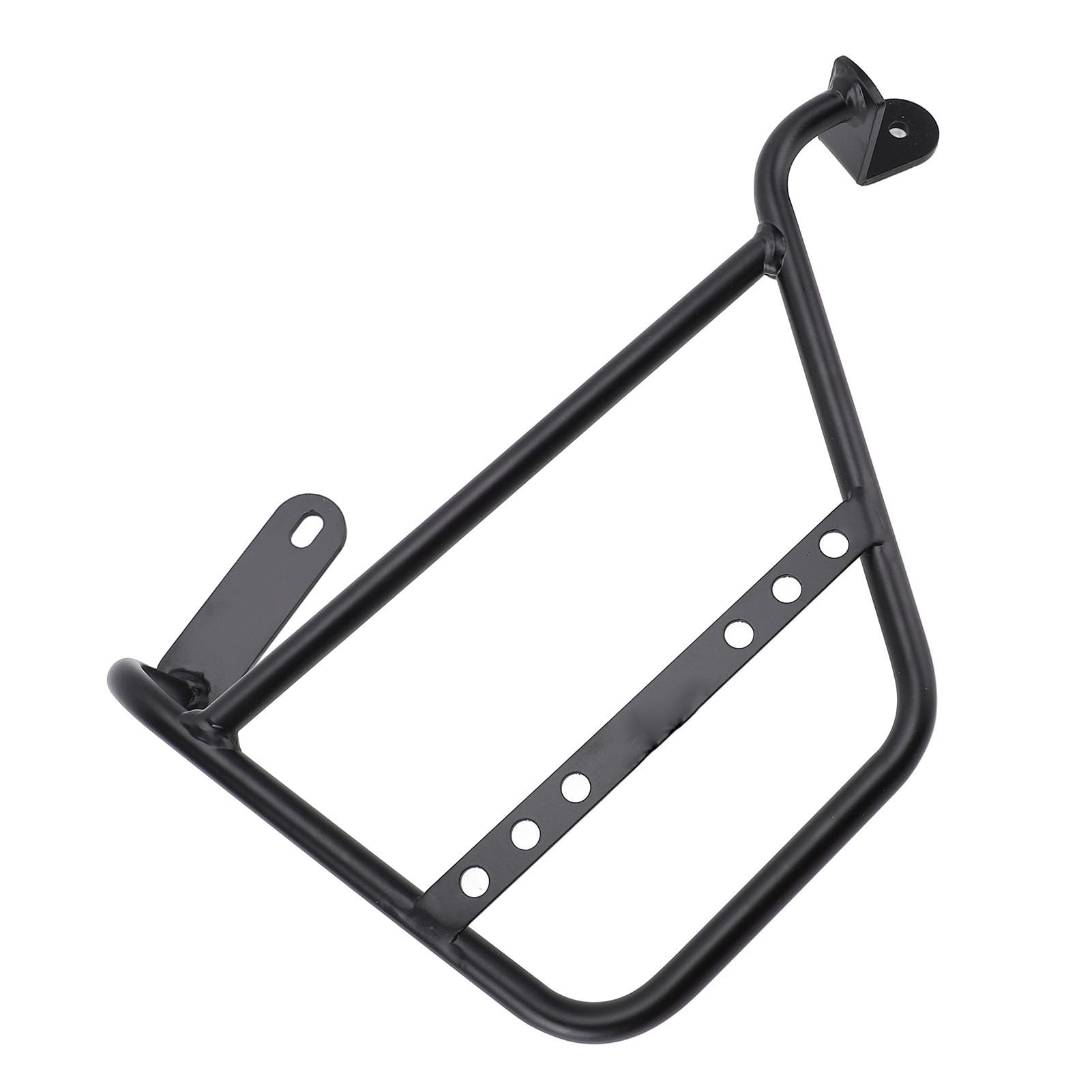Portapacchi Laterale per Moto, Struttura Robusta, Tubo in Ferro 12 Mm, Supporto Laterale per Moto, Ripiano per Bagagli di Ricambio per Guzzi V7 Stone Special Custom Sinistra: MV833 BBZJ a
