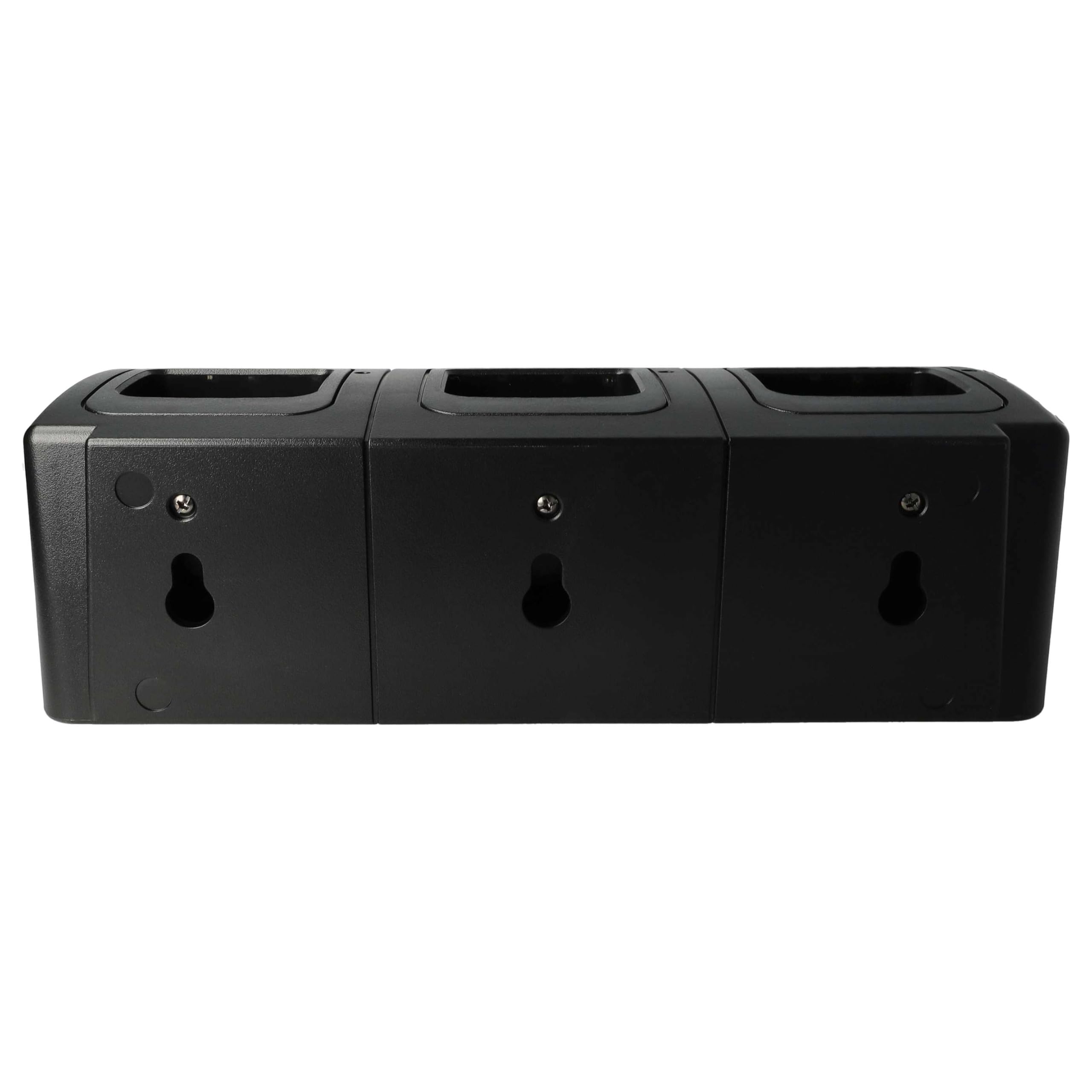 vhbw Cargador 6 Compartimentos Compatible con Motorola DP2000, DP-2400, DP2600, DP2400 baterías de Radio - Estación de Carga + Fuente de alimentación