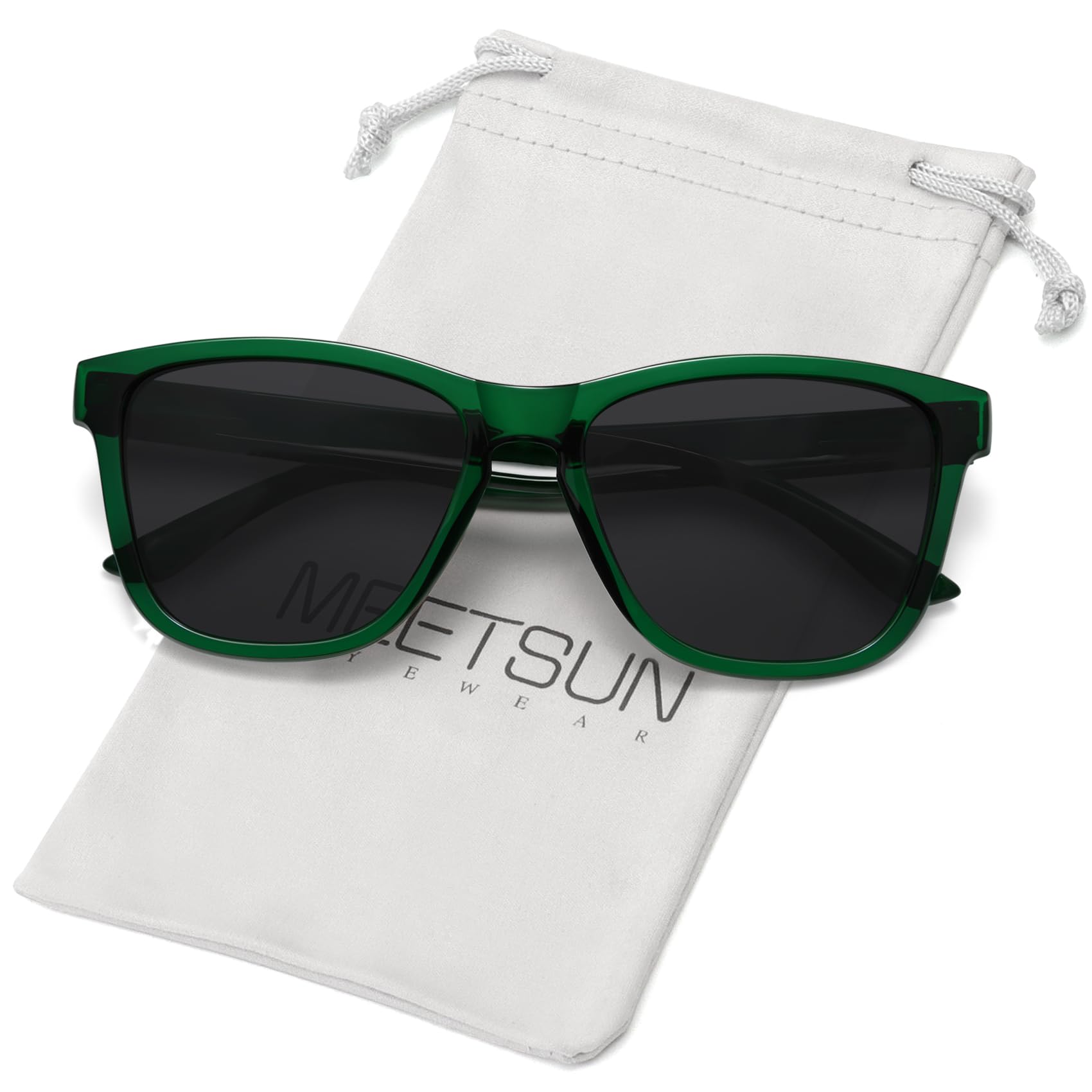 MEETSUN Polarized Sunglasses for Women Men Trendy Classic Retro Designer Style