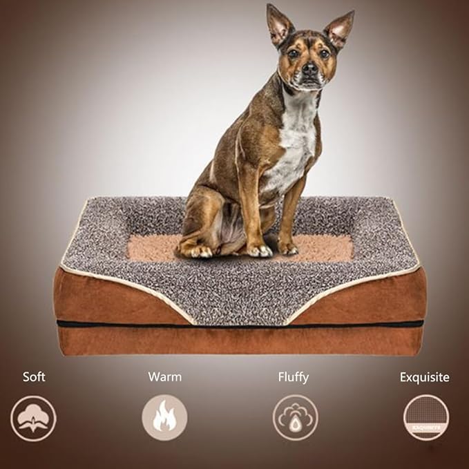 Cama para Perros y Gatos Tamaño S Almohadón Lavable miniatura 3