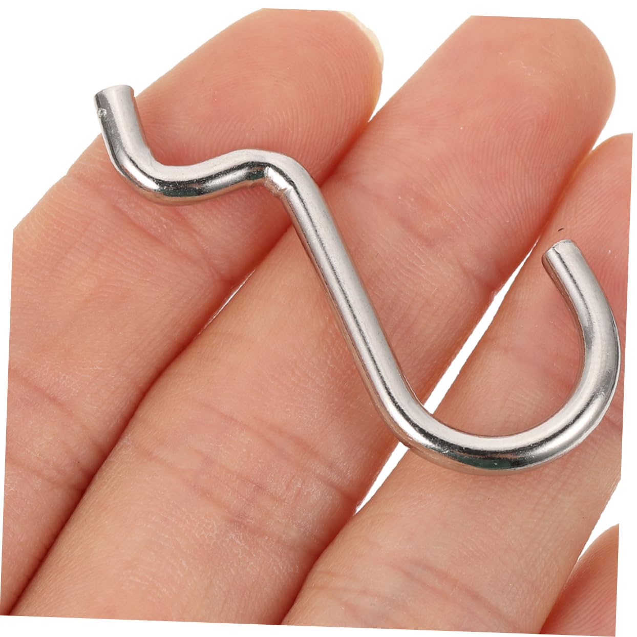 MUSISALY Garage Hooks 10 Pcs Metal Pegboard Hooks Iron Hangers Storage Organizer