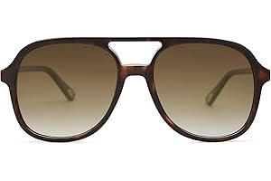 Yufalling Polarized Aviator Sunglasses Retro Vintage Classic Trendy