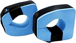 EVA Foam Swim Aquatic Cuffs,Paired Swimming Cuffs,Water Aerobics Float Ring Fitness Exercise Set,Water Aerobics Float Ring for Swim Fitness Training Set, Set of 2, Blue