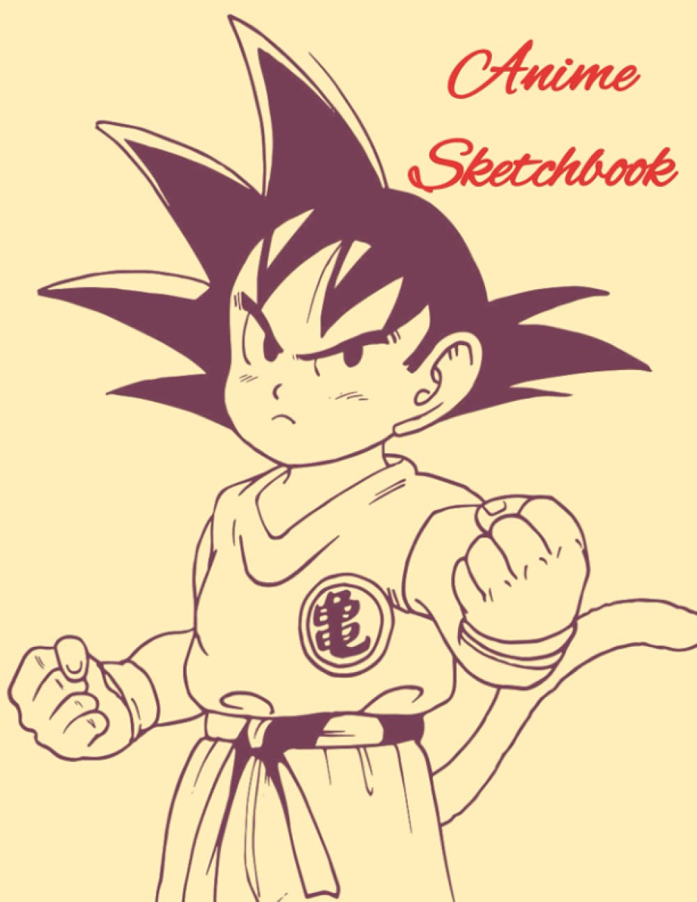 Anime Sketchbook: 120 Blank 8.5x11 Sketch Pads for Drawing, and Practice How to Draw Anime and Manga for Anime Lovers