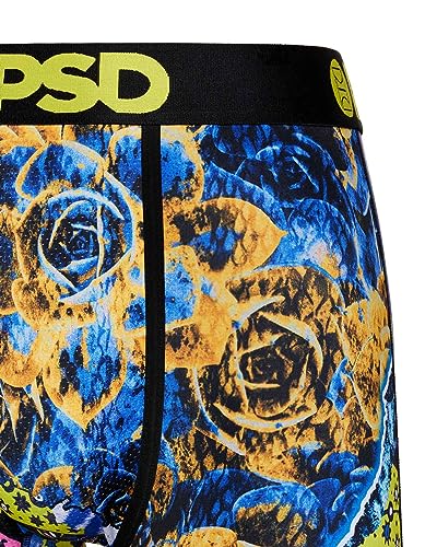 PSD Men's Boxer Briefs - Wild Paisley, 7 Inch Inseam, Moisture-Wicking, 4-Way Stretch, Boxer Briefs for Men, Large3