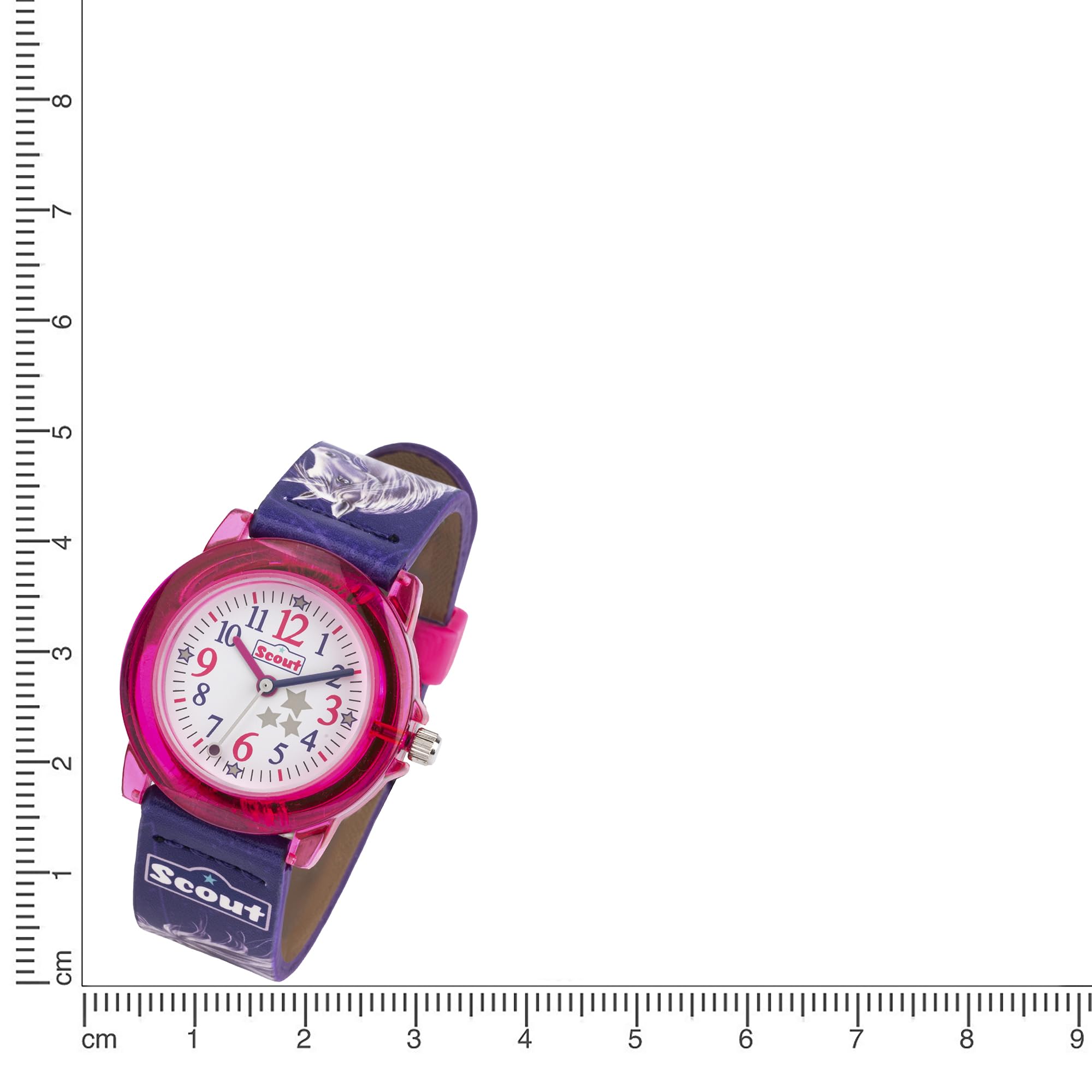 Scout Dziewczęcy zegarek na rękę analogowy kwarcowy plastik 280305023