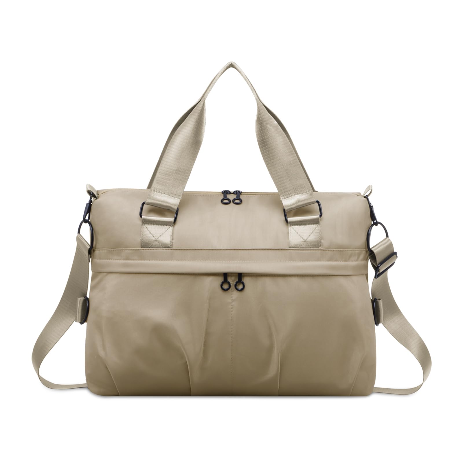 HUA ANGEL Women's Sports Duffle Bag Waterproof Travel Gym Bag with Multi-Pocket for Fitness Yoga Work Weekend Business Trips