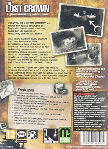 The Lost Crown: a Ghost-Hunting Adventure (PC DVD)...