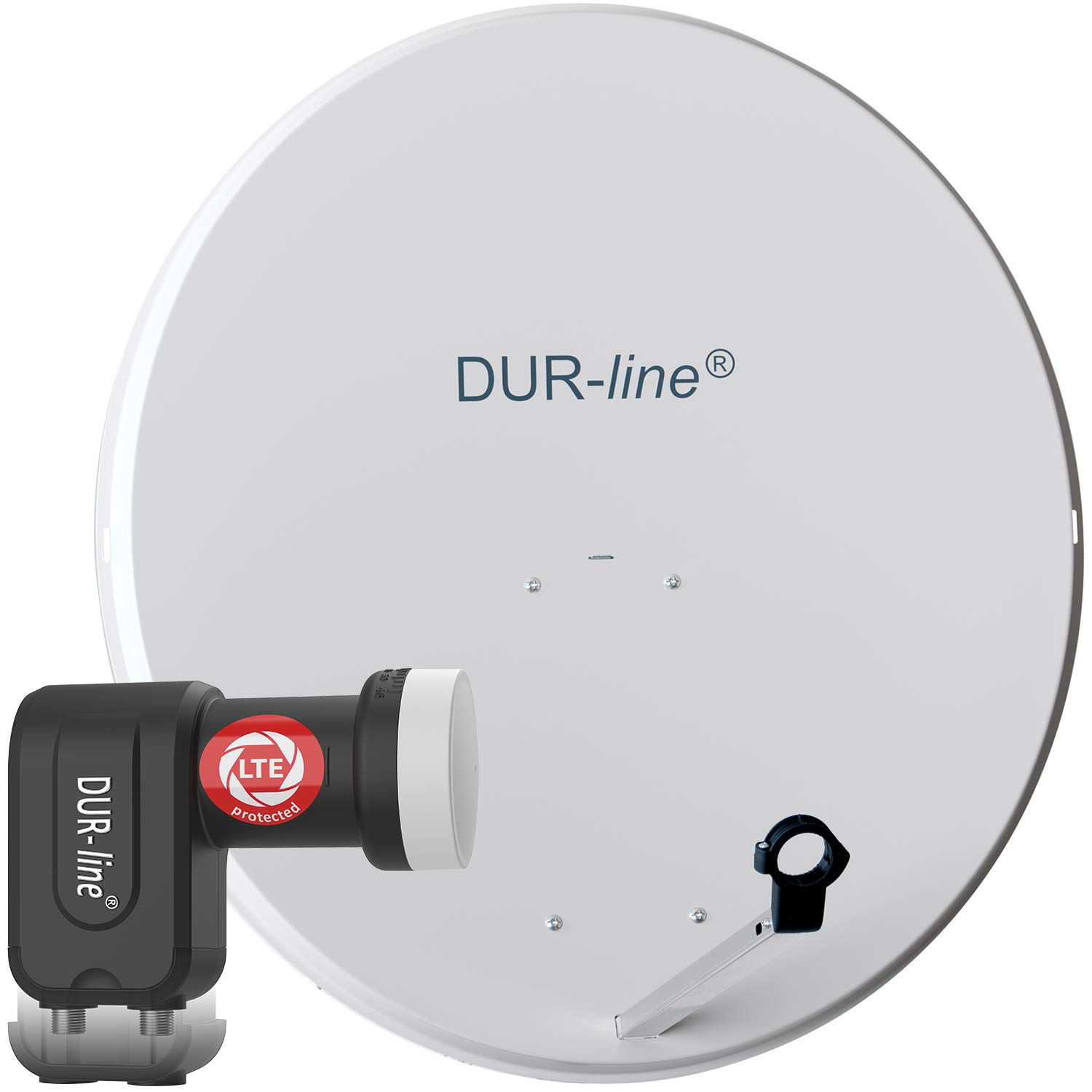 DUR-line Select 80cm Satellitenschüssel/Aluminium Sat-Reflektor [ 3X
