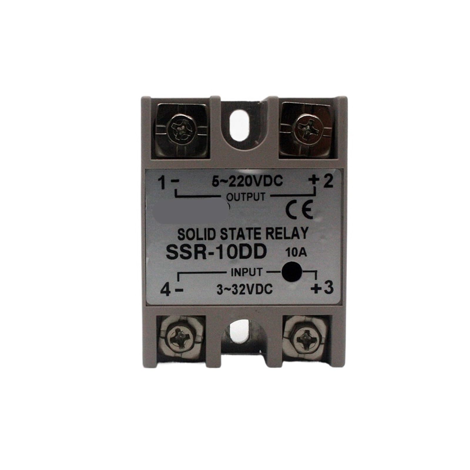 Relais statique SSR-10DD monophasé DC DC à commande continue pour armoire électrique