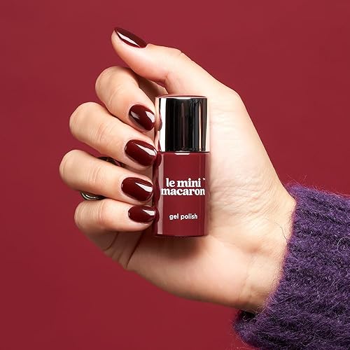 Miniatura 3 de Le Mini Macaron Kit de manicura de gel para bricolaje  Kit de esmalte de uñas de gel con lámpara LED de secado de uñas, 1 esmalte de gel, barra de