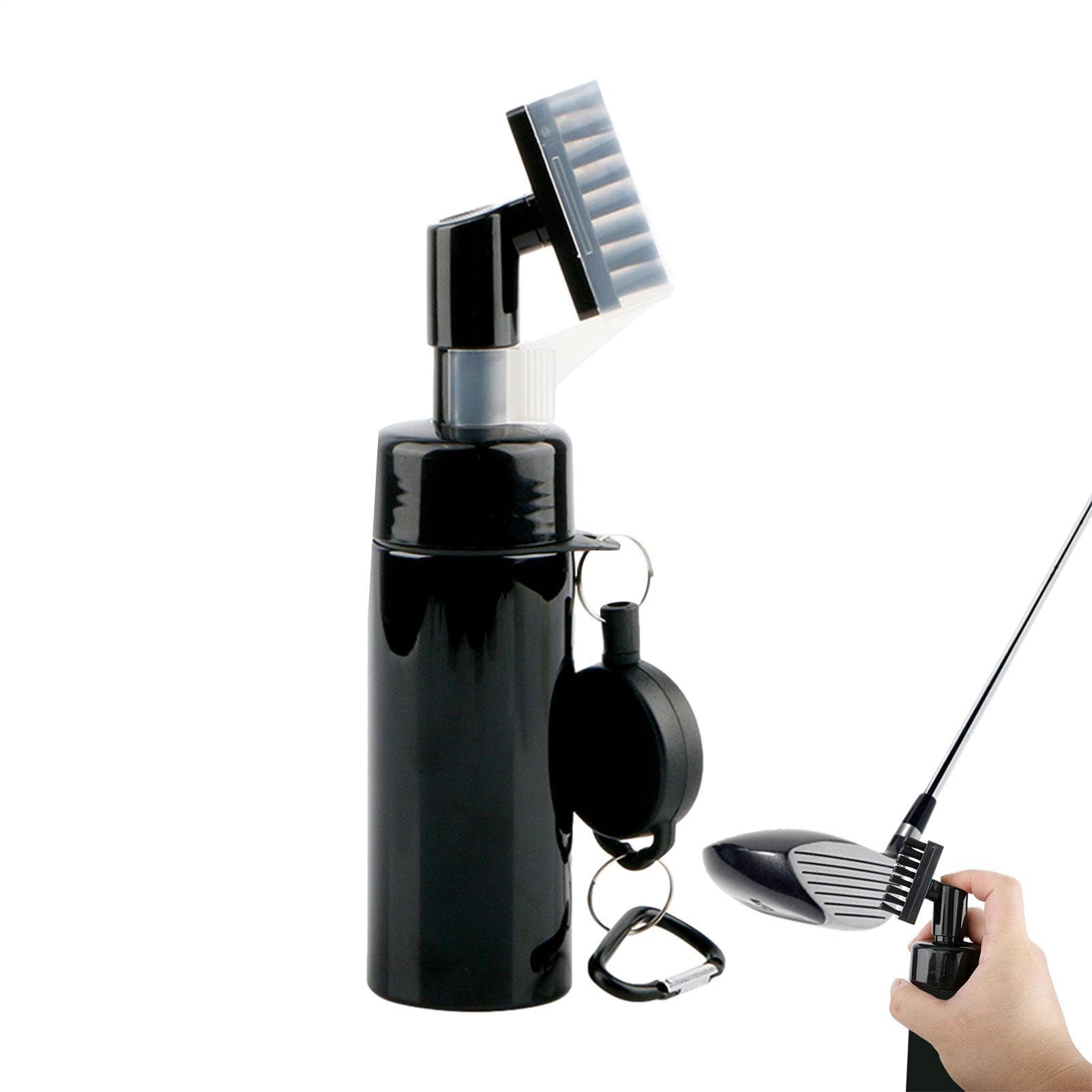Golf Cleaning Brush Retractable Lanyard Portable Anti-Loss Golf Cleaner