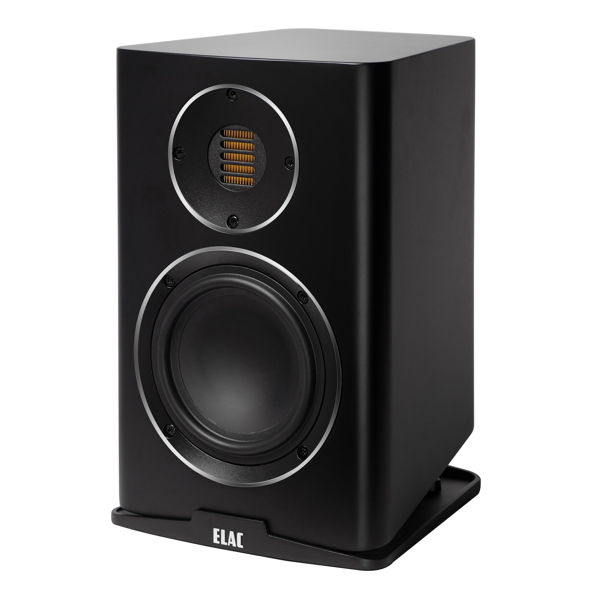 Amazon | Elac Carina BS243.4 シェルフスピーカーペアサテンブラック 