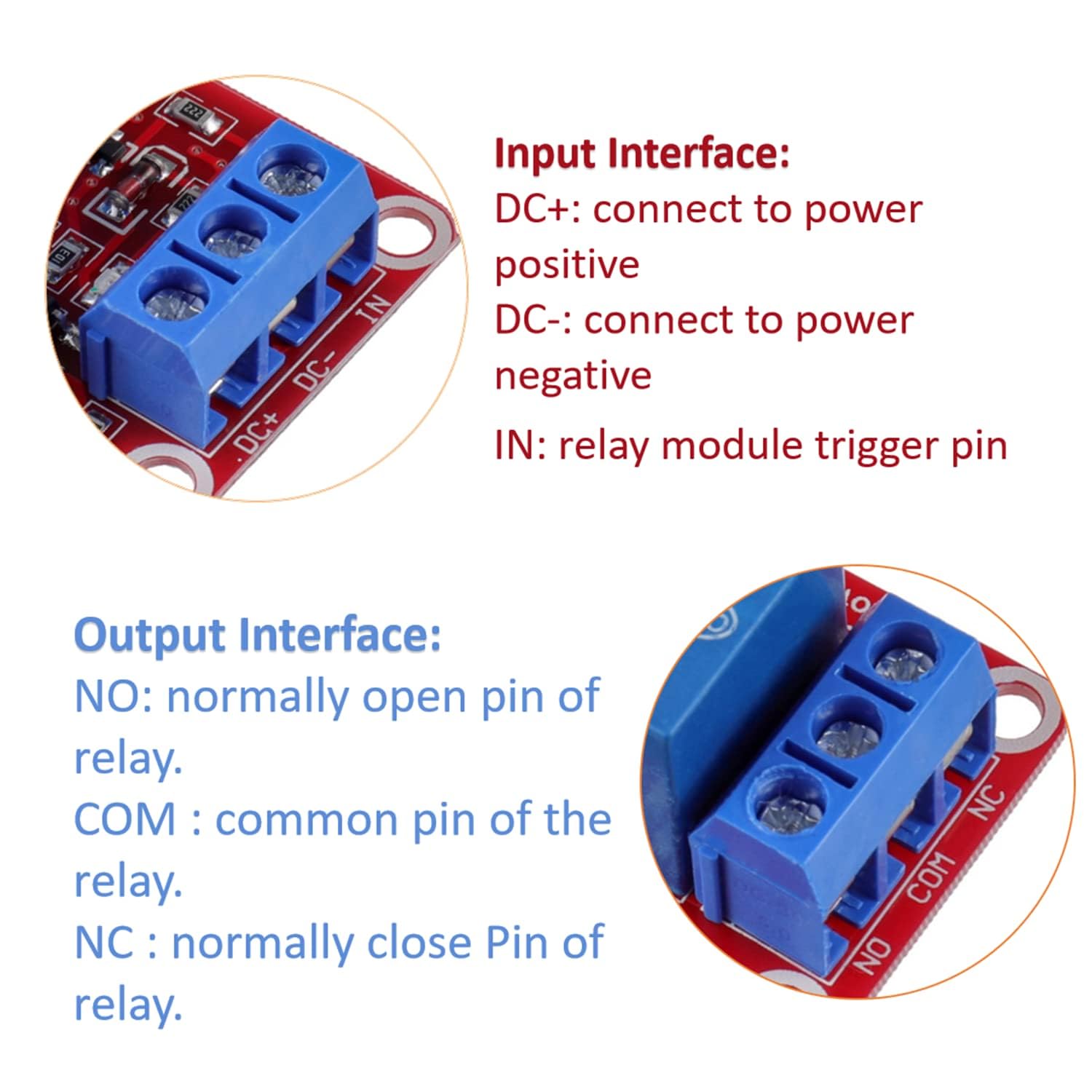 Geekstory 5 STKS 2 Kanaals 5 V Relais Module 10A met Optocoupler Lage Niveau Trigger Uitbreidingskaart voor Arduino R3 MEGA 2560 1280 DSP ARM PIC AVR DSP Elektronische STM32 Raspberry Pi