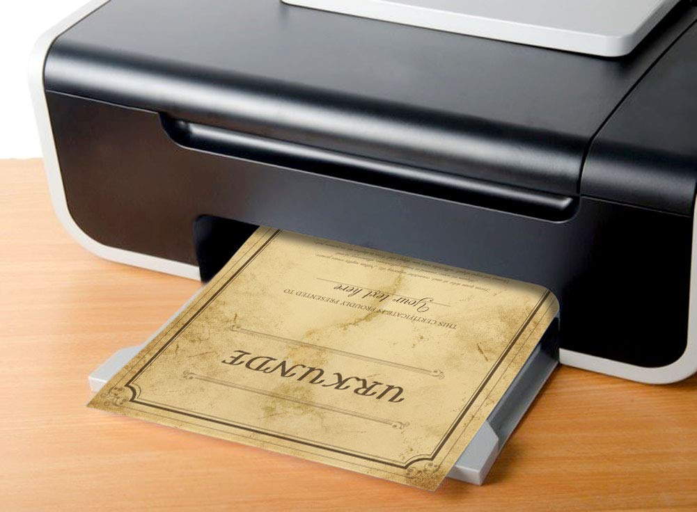 50 Fogli Carta Vintage A4 - Carta Antica Per Scrittura E Stampa - Foto 9