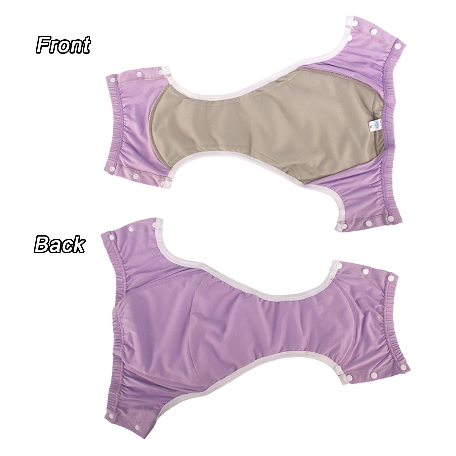 4 Stück Stoffwindeln für Erwachsene,Inkontinenz Höschen Waschbar Wiederverwendbare Stoffwindeln Inkontinenz Pants für Erwachsene Windeln Auslaufsichere Unterwäsche(Large)