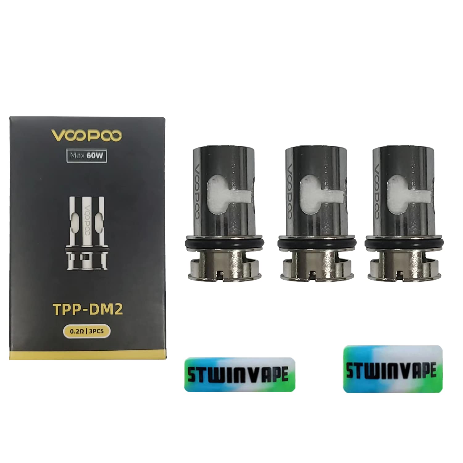 elf bar vape uk VOPOO for VooPoo TPP Coils DM2 0.2ohm TPP X Pod 2 Maat Tank Mesh Coil