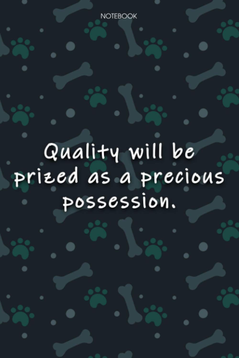 Lined Notebook Journal Cute Dog Cover Quality will be prized as a precious possession: Journal, Journal, Notebook Journal, Over 100 Pages, Journal, Agenda, 6x9 inch, Monthly